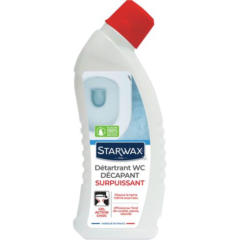 Détartrant surpuissant gel pour WC 750ml STARWAX