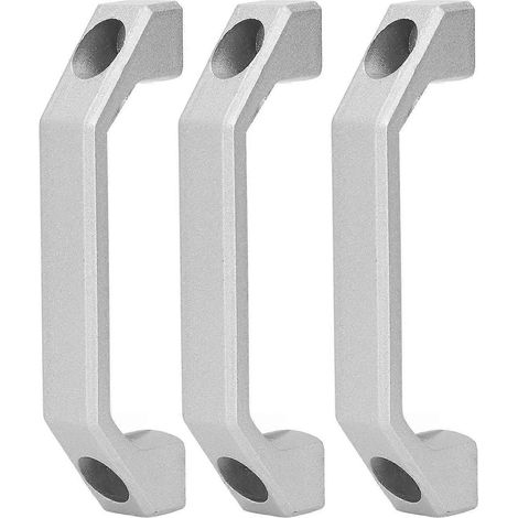 3-teiliges Schrankgriff-Set aus Aluminiumlegierung für Schubladen und Türen, geeignet für Wohnmöbel, Lochabstand 100 mm