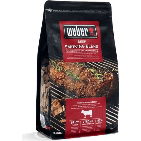 miscela chips per carne di manzo weber per barbecue 700 gr (1/4)