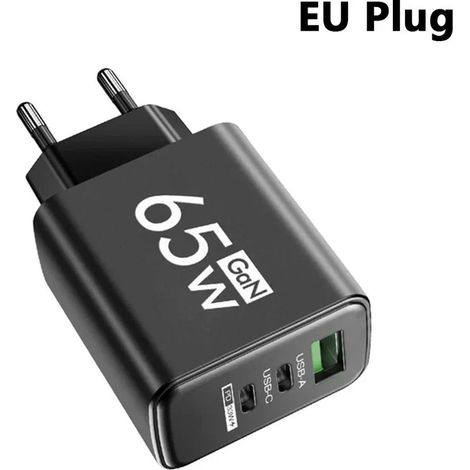 65W GaN PD USB Typ C Wandladegerät für iPhone 15, Xiaomi, Huawei und Samsung. (1/5)