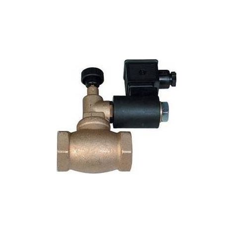 ÉLECTROVANNE DE GAZ À RÉARMEMENT - NORMALEMENT OUVERTE Dimension : 1/2