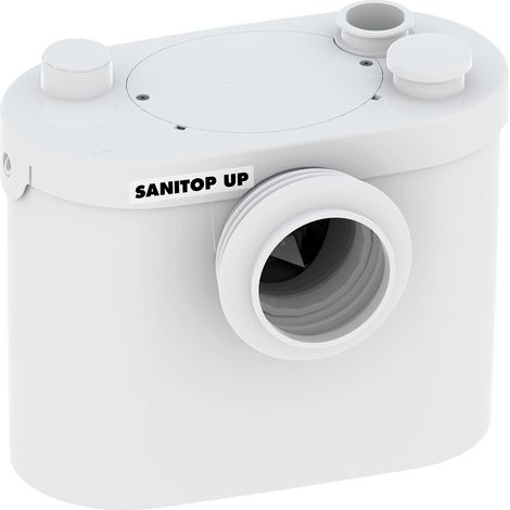 SFA-SANIBROY  PRO  UP,  estación  elevadora  de  aguas  fecales  para  conexión  a  inodoro  y  lavabo.