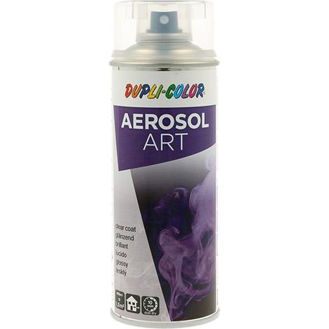 Spray de laque colorée en aerosol, vernis brillant, 400 ml, spray