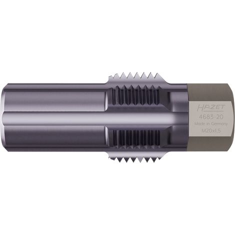 Hazet Gewinde-Nachschneider Abgastemperatur-Sensoren/-Sonden 4683-20, 13 mm Außen-Sechskant, Länge 50 mm (1/4)