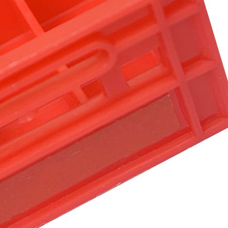 Modèle de chariot à bière miniature en plastique pour maison de poupée, boîte à bière légère et artificielle, décoration de bar à domicile rouge (1/5)