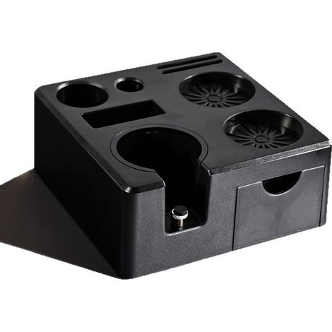 Tamper Station de café universelle (51-58 mm), antidérapante, support pour tamper, réglable, station de manipulation, tamper, accessoires barista voor het opbergen van tamper (accessoires non compris) (1/5)