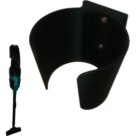1 Support Mural, Compact, Pour Aspirateur, Balai, Garage, Maison (1/5)
