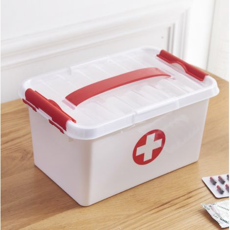 Boite à compartiments 1er Secours Q-line 9 litres30.52016 cm