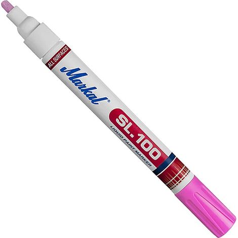 Marqueur industriel ROSE peinture liquide SL.100 - Markal