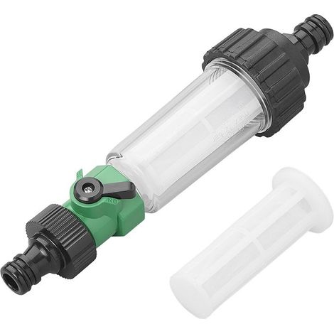 Wasserfilter mit universalanschluss fur wasserhahngartenschlauch inkl zusatzlichem filter