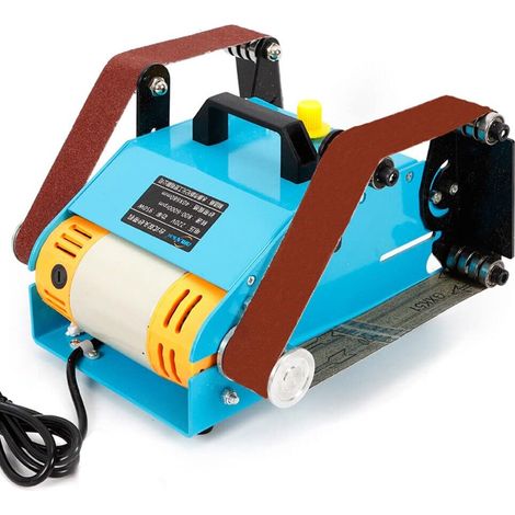 Bandschleifer Polierer Elektrische Bandschleifmaschine Schleifen Polieren Mahlen Maschine 950W