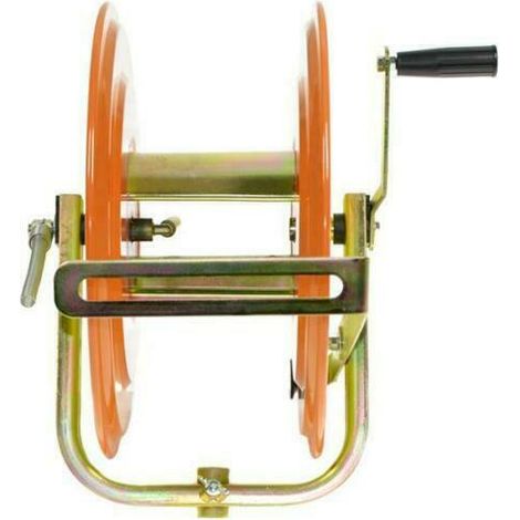 AVVOLGITUBO ARIA COMPRESSA 100 MT POTATURA RACCOLTA OLIVE CON FRENO (27529) (1/3)