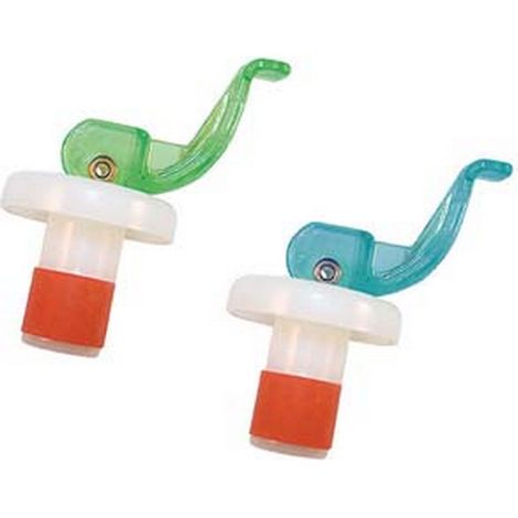 6BL TAPPO ESPANSIONE A LEVA IN PLASTICA COLORI ASSORTITI - cm.3 blister pz.2