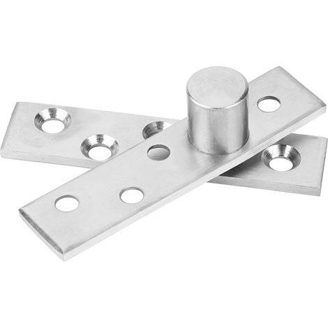 Charnière de Porte Rotative à 360 Degrés, inox, 2 Pièces (1/5)