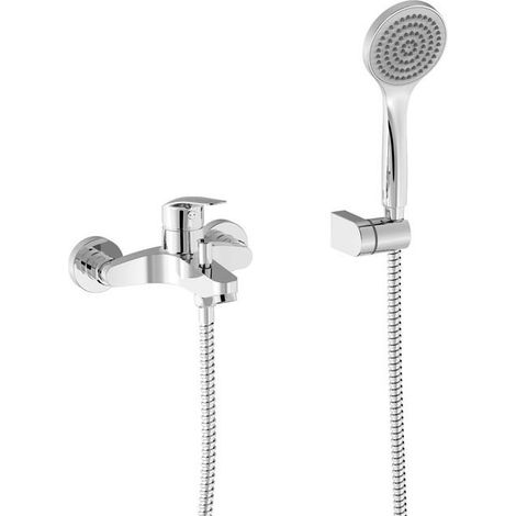 Mitigeur monocommande mural Baignoire Douche Base Plus TRES (1/2)