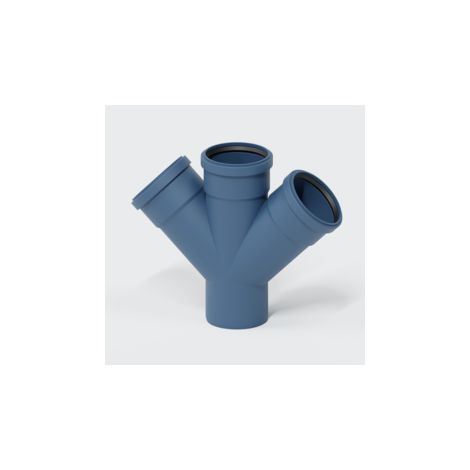 PO double branche POLO-KAL NG DN 110/110/45 degrés