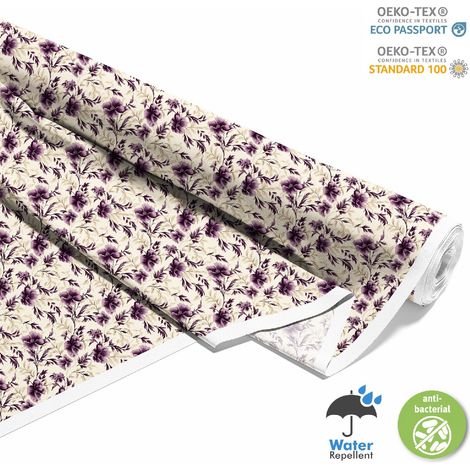 Dekorativer Outdoor-Stoff Oxford - Motiv Blumen I DX5176 (1/5)