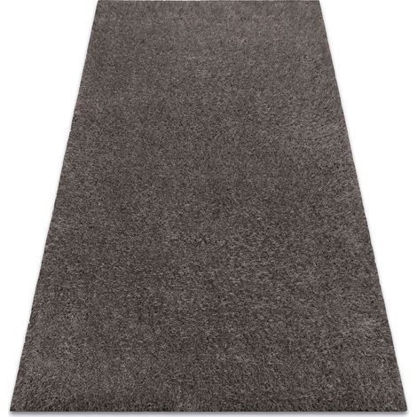 Tappeto BUENOS 6646 shaggy tinta unita, monocolore grigio grey 180x270 cm