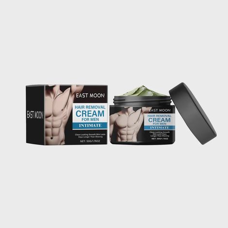 Crème dépilatoire homme, douce pour la peau et efficace sur tout le corps (50g) (1/5)