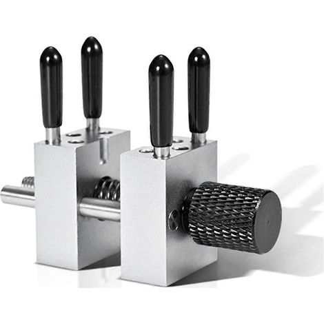 Outil de serrage pour maquettes, mini-établi portatif, étau d'établi divisé de haute précision, outil de construction de maquettes à serrage continu, noir (1/5)
