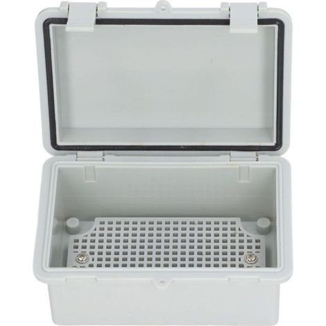 Boîte électrique étanche IP67 – Couvercle à charnière – Matériau ABS résistant aux chocs – Pour environnements extérieurs difficiles (1/5)
