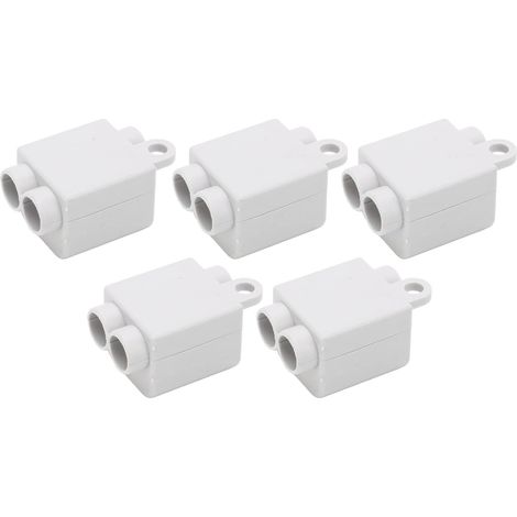 5 Pièces Connecteurs de Fil de Répartiteur, 1 en 2 Sorties, 1000V 100A Connecteur de Fil de Répartiteur de Borniers Rapides Puissance (1/5)