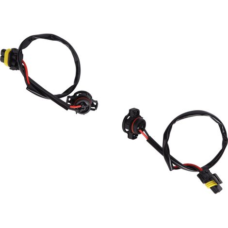 Universelle Steckverbinder 5202/H16 Stecker auf 9005 Buchse für Kabelbäume, für 12V-24V Nebelscheinwerfer (1/5)
