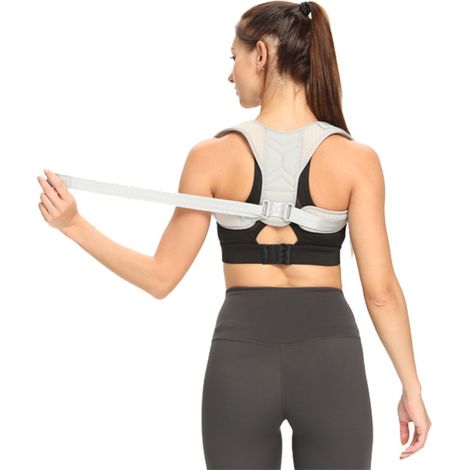 Ceinture Redresse Dos Homme Femme, Correcteur Posture Épaules et Soutien Dorsal (1/5)