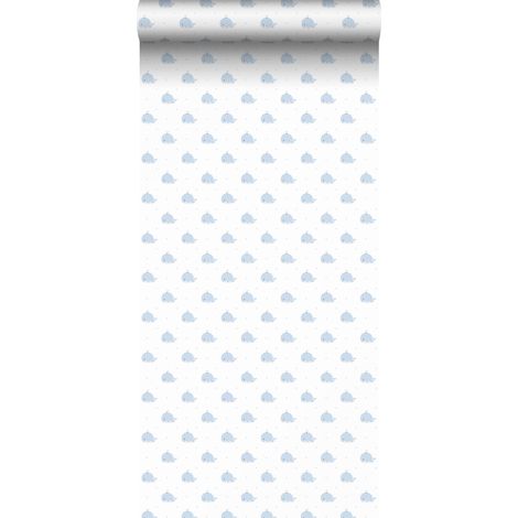 papier peint baleines bleu et blanc - Sanders & Sanders (1/5)
