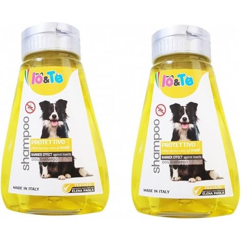 Shampoing Protecteur Effet Barrière Contre Les Insectes 360 Ml Chiens à Poils Doux