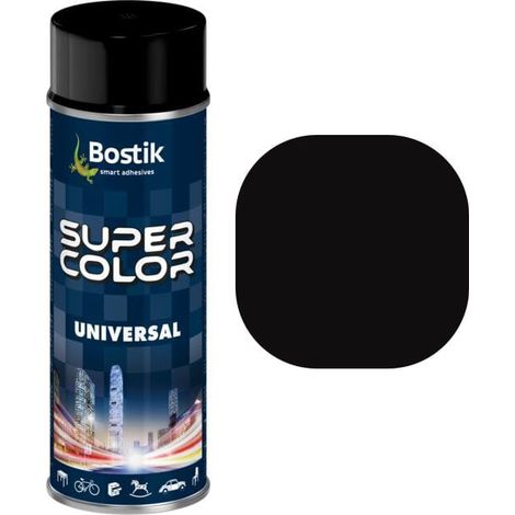 Vernis universel en spray 400 ml noir mat 9005