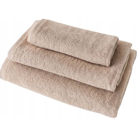 Set mit 3 Baumwollhandtüchern, weich, dick, Hotel-Spa-Qualität, 30x70, 50x90, 70x140 (1/5)
