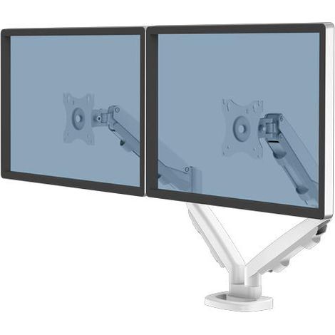 Fellowes Eppa supporto per monitor doppio bianco (1/4)