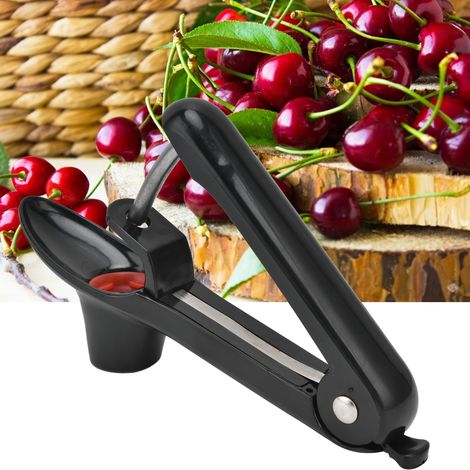 Dénoyauteur de cerises et de jujubes de qualité export, en acier inoxydable (1/5)