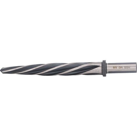 Alésoir de construction 5 cannelures 5/8 po 12,7 mm de diamètre tige ronde alésoir en spirale pour la construction de ponts structure métallique (1/5)