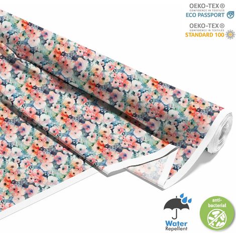 TESSUTI DECORATIVI PER ESTERNI OXFORD - Motivo Fiori I DX5456 (1/5)