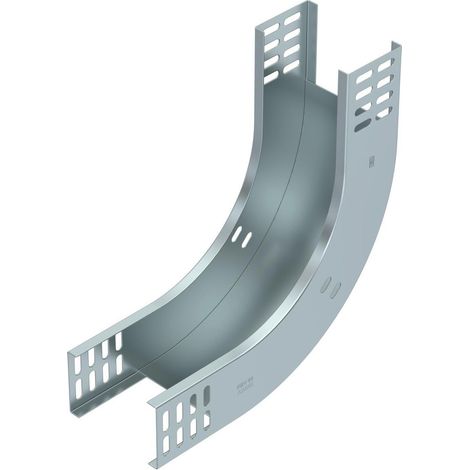 OBO Bettermann Codo vertical 90° ascendente 60x100 acero cincado continuo, 7007005