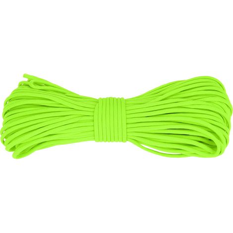 Corde de survie multifonction 31m réfléchissante pour camping et randonnée, 7 brins vert (1/5)