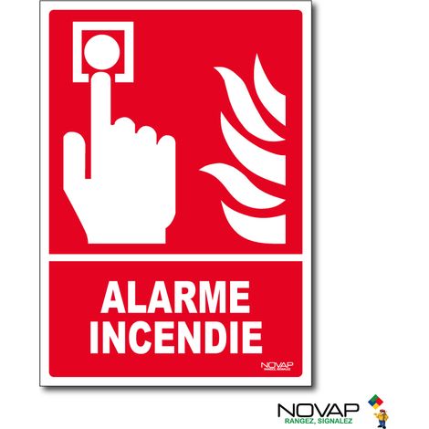 Panneau Alarme incendie - Rigide A5 - 4600505