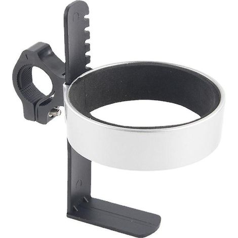 porte-gobelet En Aluminium Pour Guidon De Vlo, Argent 1 Pice Porte-gobelet Pour Vlo Lectrique, Bouteille D'eau Ou De Caf (1/5)