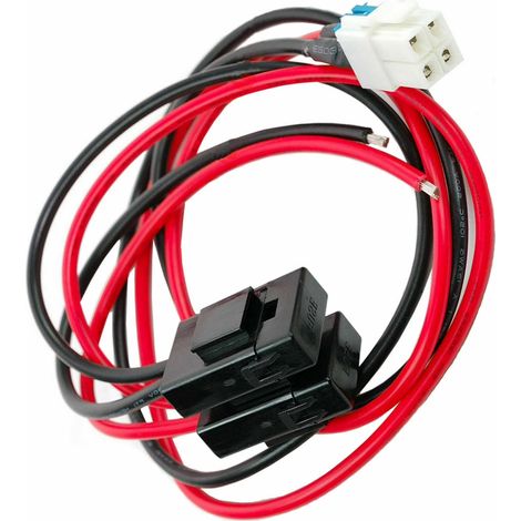 Cable D'alimentation Radio - 12 AWG - 1 m - Résistant À La Chaleur Jusqu'à 105 °C - Fusible 30 A - Pour Émetteurs-Récepteurs HF (1/5)