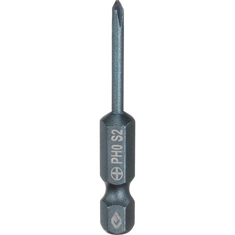 1 Pièce Embout de Tournevis Torx Magnétique, PH0 1/4" Hex Tige 2.5mm Diamètre Tige 50mm Longueur Embout de Vissage Long Hexagonal en Acier S2 pour Retirer les Vis de Fixation (1/5)