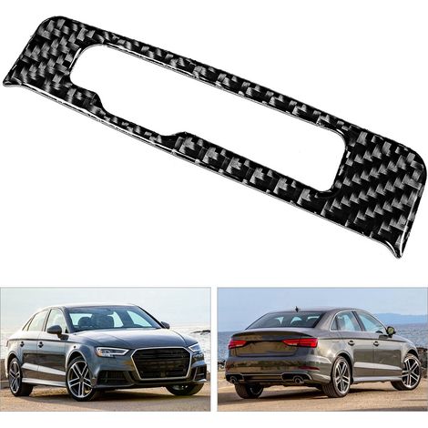 Selbstklebender Tachometerrahmen aus Kohlefaser für Audi A3 8V 2014-2019