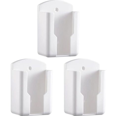 3 pièces Support de télécommande, mural organisateur de stockage mural télécommande, support de télécommande
