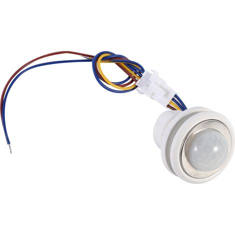 1 Lampe LED Détecteur de Mouvement Infrarouge Automatique, Capteur de Présence pour Mur ou Plafond, Interrupteur Intelligent (1/5)