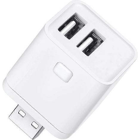 Tuya Zigbee Micro-USB-Adapterschalter 2-fach