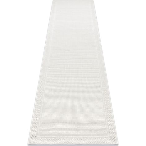 Alfombra AURA J2659A beige obscuro vision / beige - Marco, líneas estructural, moderna beige 80x150 cm (1/5)