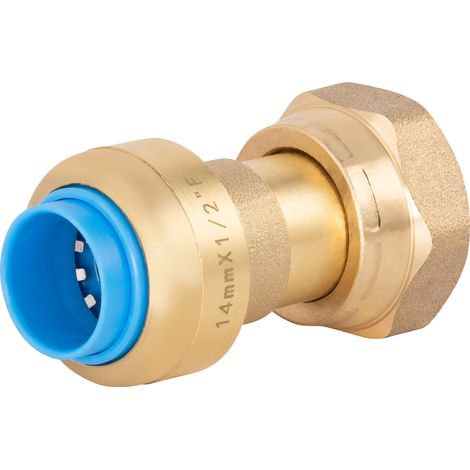 Todo Push Conector Recto Femenino ø14 - 15x21 - 1 Pieza - Noyon Thiebault (1/4)