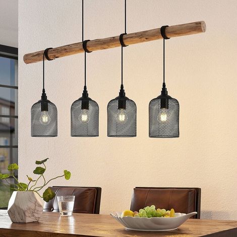 [GEBRAUCHT] B-Ware Lindby Elrond Hängeleuchte Deckenlampe Pendelleuchte Lampe Leuchte E27 4-flammig (1/2)