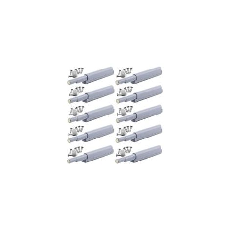 Appuyez pour ouvrir magnétique loquets Fermetures magnétiques push-open ouvre et ferme la porte avec une simple pression (10 pièces) - Crezuo